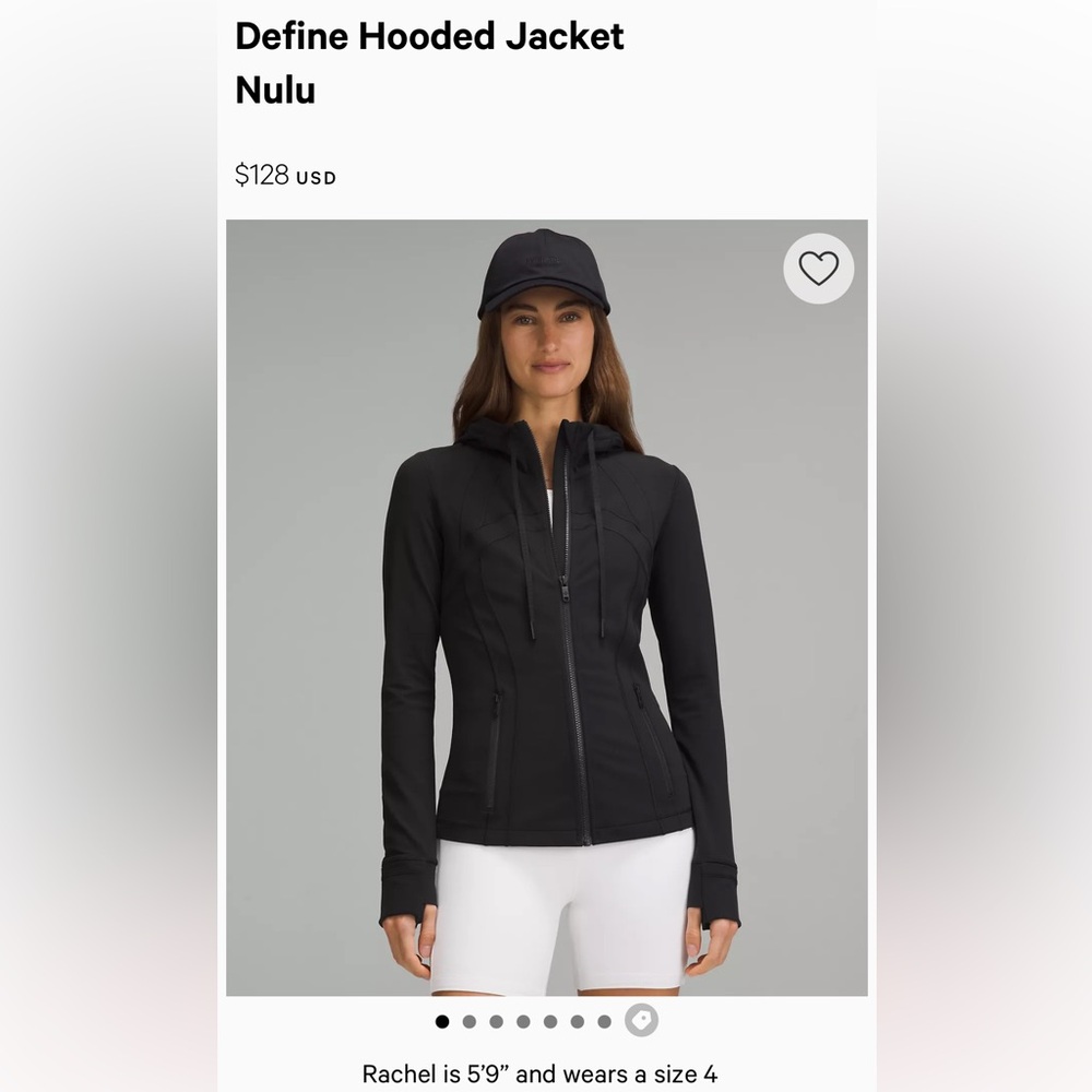 Lululemon Define Nulu Hooded Jacket